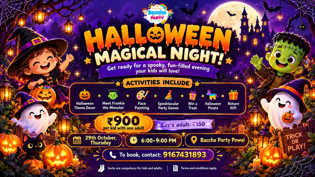 Halloween Magical Night at Baccha Party Powai